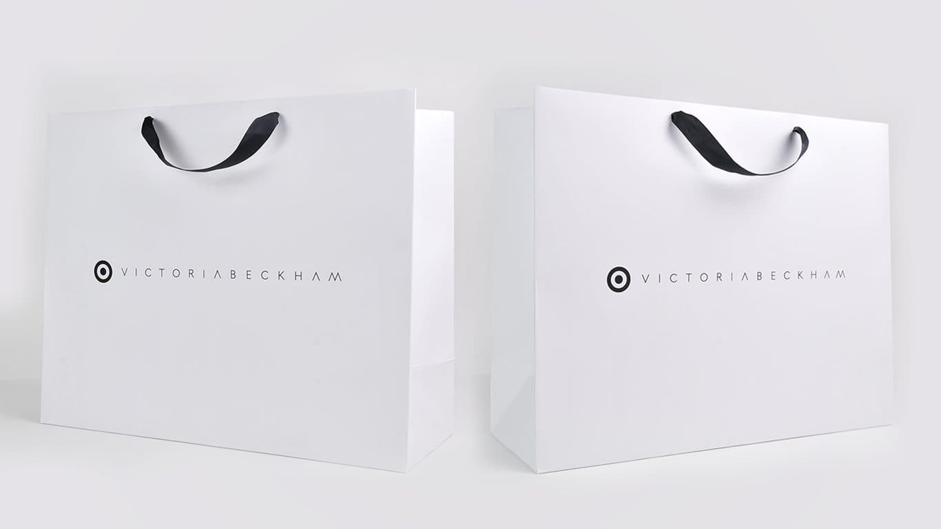Victoria Beckham packaging program designed for a Target launch