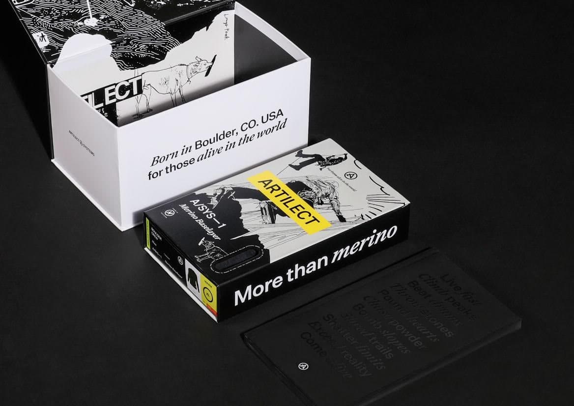 Artilect packaging reduction case study — folding carton that replaced a rigid box