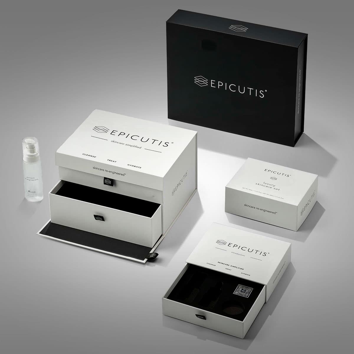 Premium Beauty Gift Set — custom holiday packaging by Logic Pac