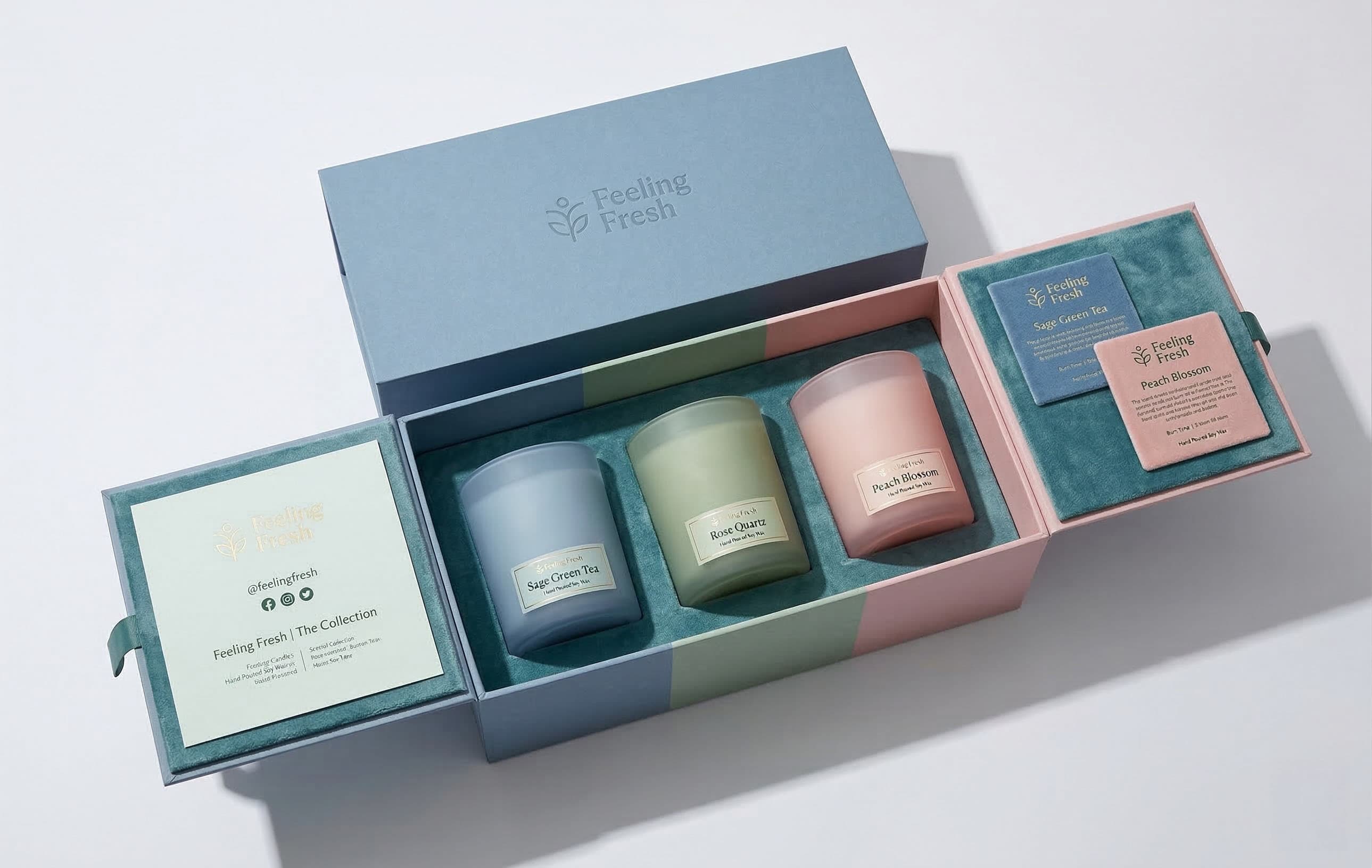 Velvet Interior Unboxing Kit — influencer packaging by Logic Pac